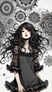 Adorable Girl Chibi Art Collection: Beautiful Digital Illustrations - image 24