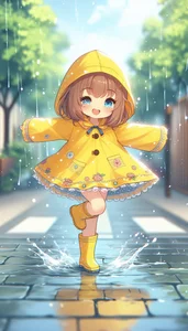 Adorable Girl Chibi Art Collection: Beautiful Digital Illustrations - image 9