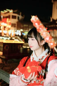 Festive Elegance: [Yituyu] Cai Lai! A Prosperous New Year Photo Gallery - image 1
