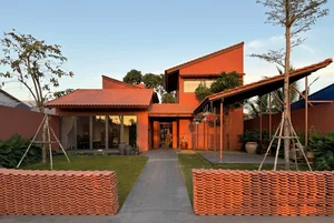 Traditional Red Tile Architecture: A Modern Tribute to Village Life in Bac Lieu - image 8
