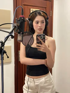 Miss Vietnam Tieu Vy Captivates in the Recording Studio: A New Artistic Journey for the Beauty Queen - image 0