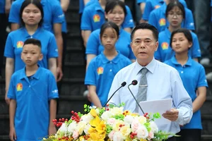 Vietnam Record: 500 Students Perform Flag-Raising Ceremony at Km0 Milestone of Ho Chi Minh Road - image 3