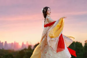 Stunning Mountain Sunset Photography: Xiao Du Tong Xue in YiTuYu Art Language Vol.9311 – Golden Hour Aesthetic and Scenic Travel Inspiration - image 11