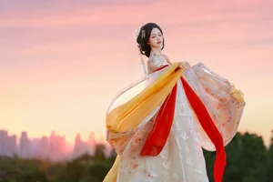 Stunning Mountain Sunset Photography: Xiao Du Tong Xue in YiTuYu Art Language Vol.9311 – Golden Hour Aesthetic and Scenic Travel Inspiration - image 21