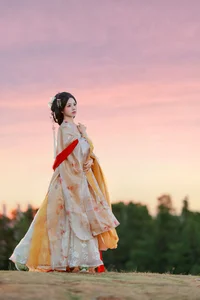 Stunning Mountain Sunset Photography: Xiao Du Tong Xue in YiTuYu Art Language Vol.9311 – Golden Hour Aesthetic and Scenic Travel Inspiration - image 7