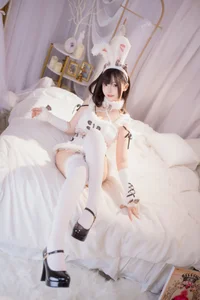 Stunning Fluffy White Rabbit Cosplay by Shen Le Ban Zhen Dong - image 45