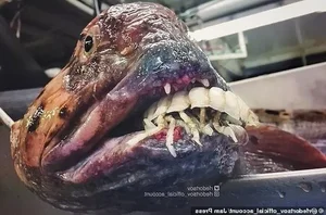 Mysterious Alien-Like Deep Sea Creature Caught by Fisherman - image 1