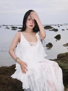 Lylychuu Enchants as a Seaside Muse in Stunning Beach Photoshoot - image 4