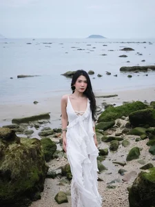 Lylychuu Enchants as a Seaside Muse in Stunning Beach Photoshoot - image 7