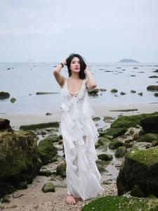 Lylychuu Enchants as a Seaside Muse in Stunning Beach Photoshoot - image 5