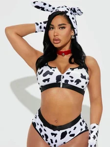 Adorable and Energetic Cow-Themed Cosplay Fashion Gallery - image 22