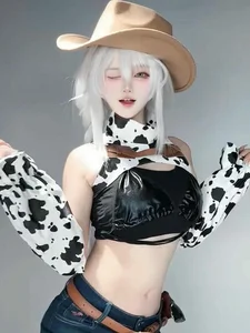 Adorable and Energetic Cow-Themed Cosplay Fashion Gallery - image 20