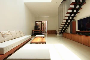 Innovative West-Facing House Design with Hollow Brick Facade - image 11