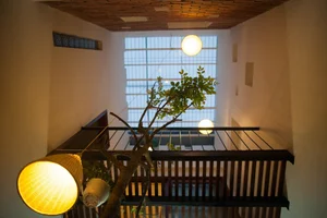 Innovative West-Facing House Design with Hollow Brick Facade - image 2