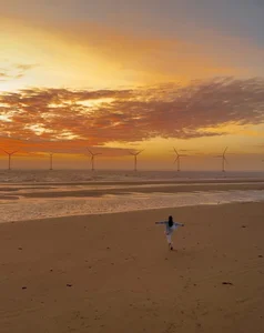 Soaking in the Silent, Breathtaking Sunset at Ba Dong Beach - image 1