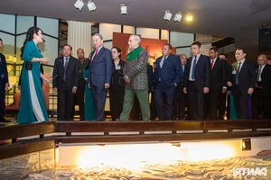 President To Lam and Timor-Leste President José Ramos-Horta Tour Ho Chi Minh Museum in Hanoi - image 1