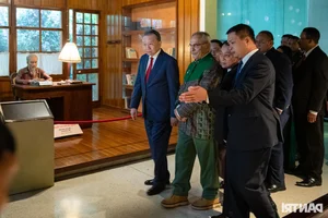 President To Lam and Timor-Leste President José Ramos-Horta Tour Ho Chi Minh Museum in Hanoi - image 7