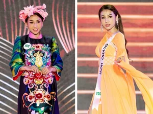 Nguyen Ngoc Thy Thy Stunning Looks at Miss Tourism Vietnam - image 3