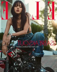 Lisa BlackPink Rocks Bold and Edgy Looks on Elle Magazine Cover - image 12