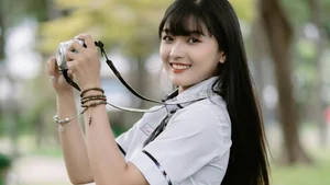 Collection of Beautiful and Pure Vietnamese Girls Celebrating Natural Beauty - image 28