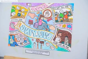 124+ Meaningful Drawings and Artworks Raising Awareness on School Violence - image 10