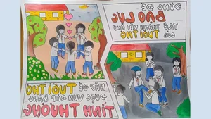 124+ Meaningful Drawings and Artworks Raising Awareness on School Violence - image 2