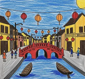 Hoi An Ancient Town Art: 130+ Beautiful and Simple Paintings - image 1