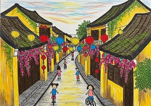 Hoi An Ancient Town Art: 130+ Beautiful and Simple Paintings - image 6