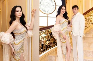 Beauty Queen Doan Hong Trang Stuns in Tommy Nguyen Designs - image 3