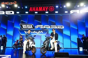 Yamaha Gear Hybrid Arrives in Vietnam: A Formidable Rival to the Honda Vision Starting at 30.4 Million - image 1