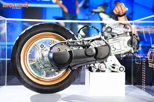 Yamaha Gear Hybrid Arrives in Vietnam: A Formidable Rival to the Honda Vision Starting at 30.4 Million - image 9