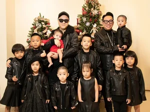 The Luxurious Life of Fashion Designer Do Manh Cuong and His Children - image 2