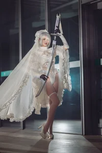 Sandu_69 Stunning 2B Cosplay Selfie Gallery from NieR Automata - image 1