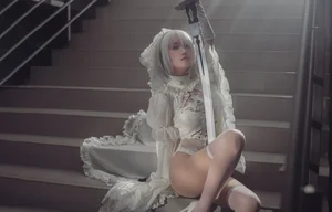Sandu_69 Stunning 2B Cosplay Selfie Gallery from NieR Automata - image 10