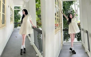 Single Mother Elly Tran Stuns with Snow White Skin and Chic Fashion - image 0