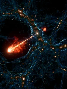 Cosmic Monster: Record-Breaking Black Hole Jets Discovered in Deep Space - image 2