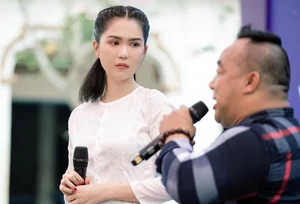Ngoc Trinh Wins Hearts with Humble Charity Work in Her Hometown - image 3