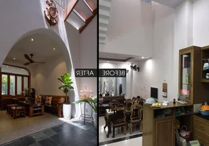 Nha Trang Home Transformation: Revitalizing a 3-Story Tube House After a Decade - image 29