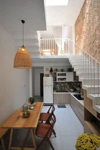 Innovative Architecture: Modern Tube House Design in Narrow Alleys - image 9