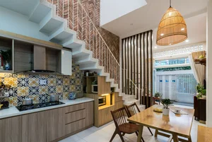 Innovative Architecture: Modern Tube House Design in Narrow Alleys - image 4