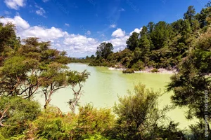 The Allure and Danger of Toxic Green Geothermal Lakes - image 1