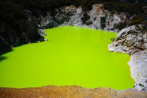 The Allure and Danger of Toxic Green Geothermal Lakes - image 8