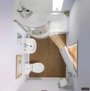13 Smart Design Ideas for Bathrooms Under 3m2: Stylish and Functional - image 7