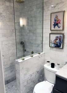 13 Smart Design Ideas for Bathrooms Under 3m2: Stylish and Functional - image 3
