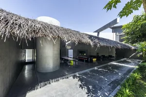 Unbelievable Rustic Exterior Conceals a Luxurious Modern Oasis Inside This Unique Home - image 0