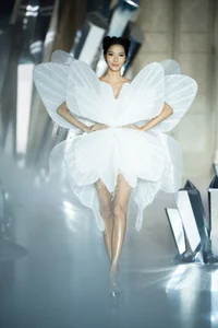 Quyen Linh's 18-Year-Old Daughter Lo Lem Makes Stunning Catwalk Debut - image 6