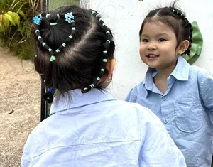 Beautiful Morning Hairstyles Created by a Loving Grandmother for Her Granddaughter - image 12