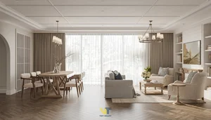 Timeless Elegance: Transitional Interior Design at Helen House in Hanoi - image 20