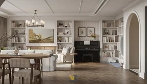 Timeless Elegance: Transitional Interior Design at Helen House in Hanoi - image 15