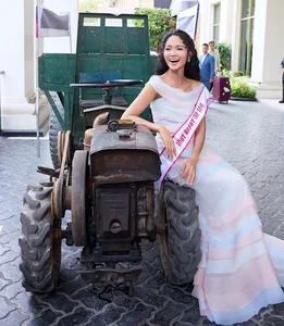 Miss Universe Vietnam H'Hen Niê Makes a Grand Appearance with Her Husband - image 2